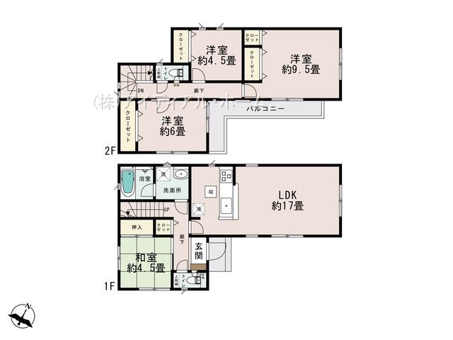 土地50坪超 建物30坪超の1棟現場 不動産屋のアイディアル ホーム